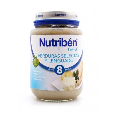 NUTRIBEN GRANDOTE LENGUADO VERDURAS 250G