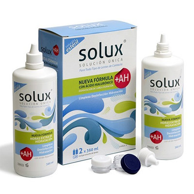 SOLUX SOLUC TODO TIPO LENTES 2 X 360 ML