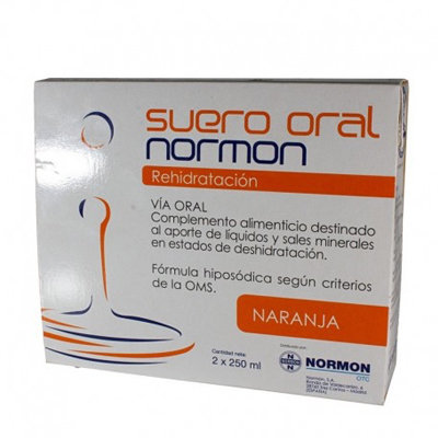 SUERORAL NORMON NARANJA PACK 2 X 250ML