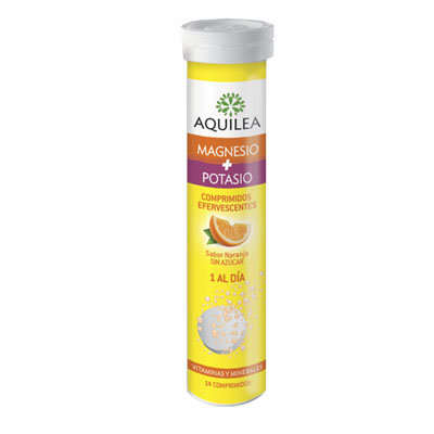 MAGNESIO+POTASIO  AQUILEA 14 COMP EFERV