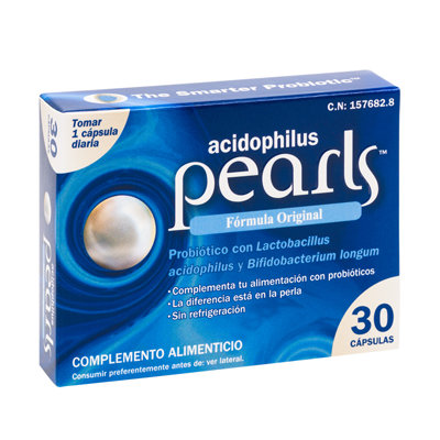 PEARLS ACIDOPHILUS 30 CAPSULAS DHU