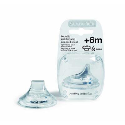 BOQUILLA BIB SUAVINEX  ENTRENA SIL +6M