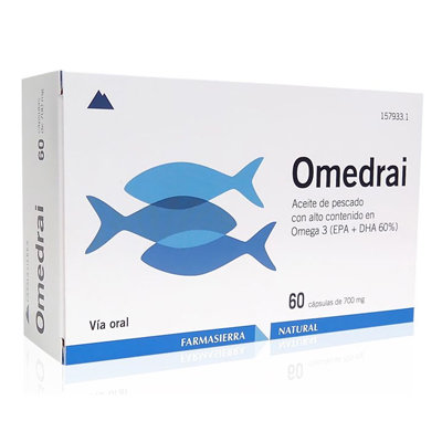 OMEDRAI 700 MG 60 CAPSULAS
