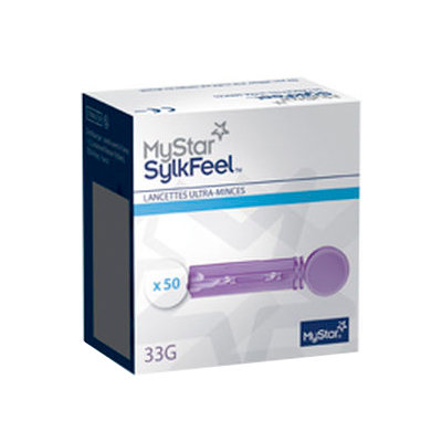 LANCETAS ULTRAFINAS 50U MYSTAR SYLKFEEL