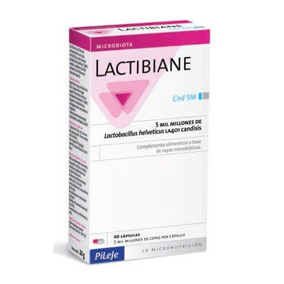 LACTIBIANE CANDISIS 5 MG 40 CAPS PILEJE