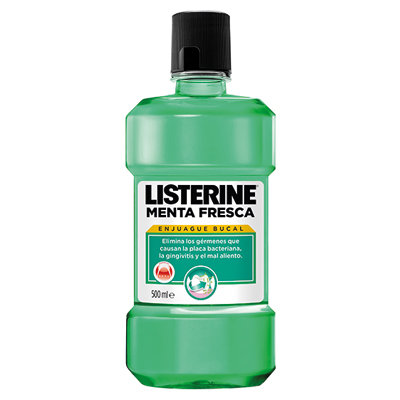 LISTERINE MENTA FRESCA 500 ML