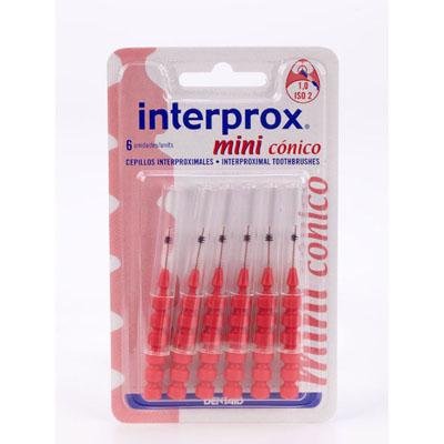 CEPILLO DENTAL INTERPROX MINI CONICO 6U