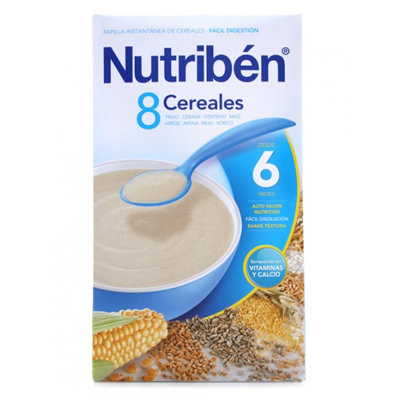 NUTRIBEN 8 CEREALES GALLETAS MARIA 300 G
