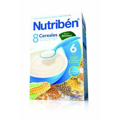 NUTRIBEN PAPILLA 8 CEREALES DIGEST 600 G