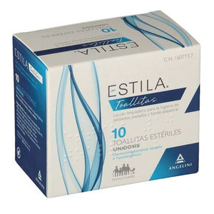 ESTILA TOALLITAS ESTERILES 10 UD
