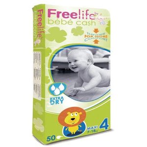 PAÑAL BEBE CASH 4 MAXI 7-18KG 48UD