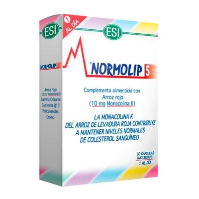 NORMOLIP 5 30 CAPS TREPAT DIET