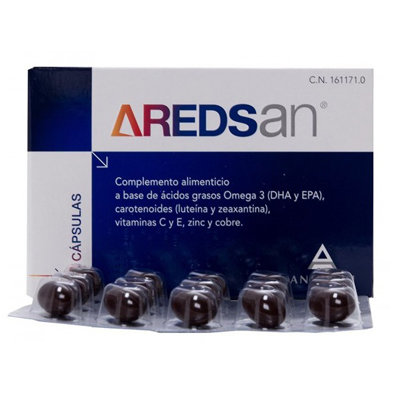 AREDSAN 60 CAPSULAS