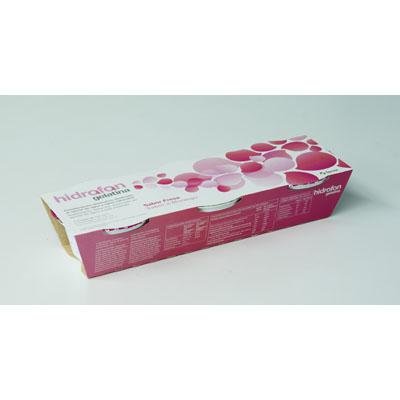 HIDRAFAN GELATINA FRESA 3 TARRINAS 125ML