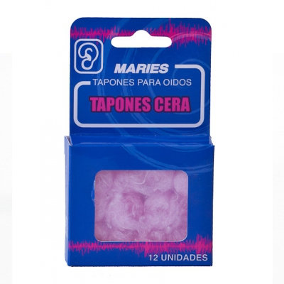 TAPONES OIDO MARIES CERA 12 UND