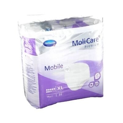 MOLICARE MOBILE PR TALLA XL  14 UNIDADES