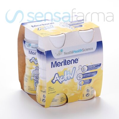 MERITENE DRINK VAINILLA 4 X125ML