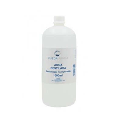 AGUA DESTILADA LIMPIADORA RF 1000 ML