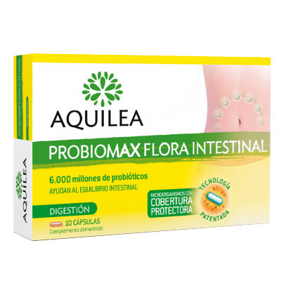 AQUILEA PROBIOMAX FLORA INT ADULTO 10CAP