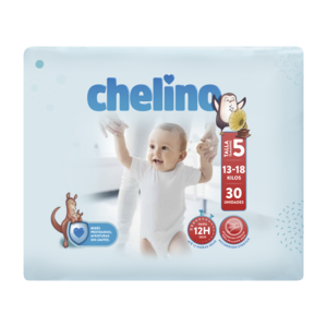 PAÑAL CHELINO INFANTIL T5 13-18 KG 30 U