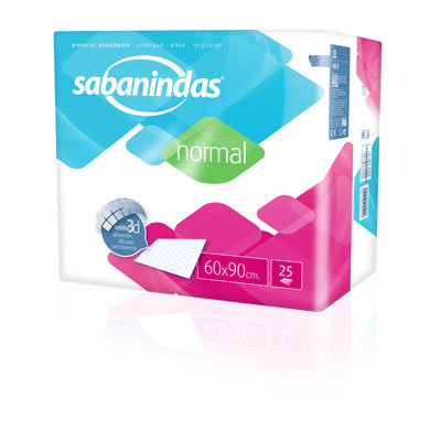 SABANINDAS NORMAL 60X90 25 UNIDADES