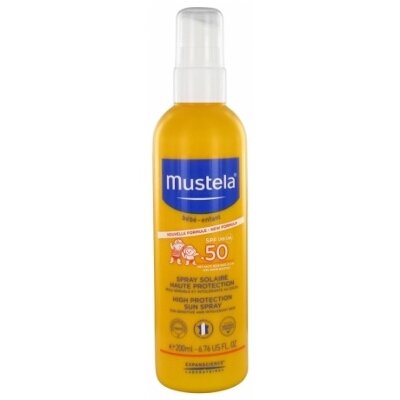 MUSTELA SPRAY SOLAR SPF50+ 200 ML
