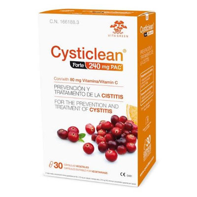 CYSTICLEAN FORTE 240 MG 30 CAPSULAS