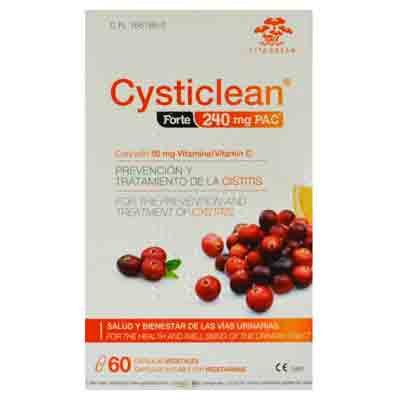 CYSTICLEAN FORTE 240 MG 60 CAPSULAS