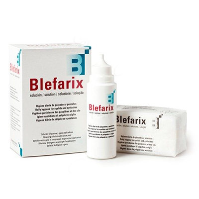 BLEFARIX SOLUCION 100 ML + 100 GASAS