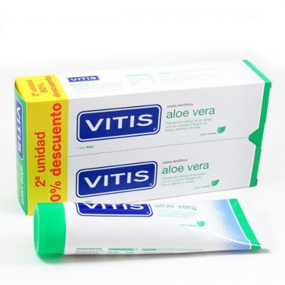PACK VITIS ALOE VERA PASTA  150ML 2 UNI