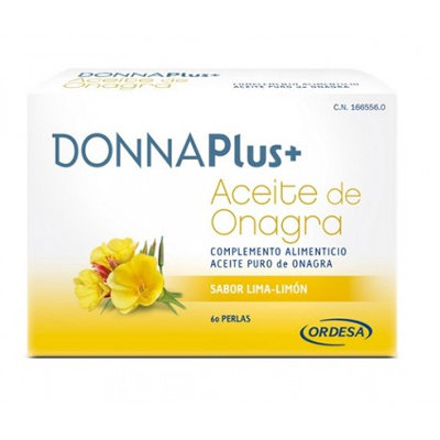 DONNA PLUS ACEITE ONAGRA 60 PERLAS