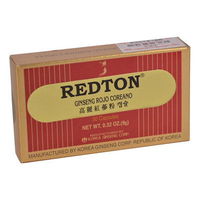 GINSENG ROJO COREANO REDTON 30 CAPSULAS