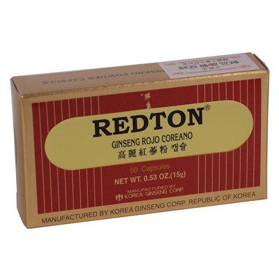 GINSENG ROJO COREANO REDTON 50 CAPSULAS