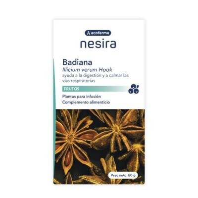 ACOF. NESIRA BADIANA FRUTOS 60G