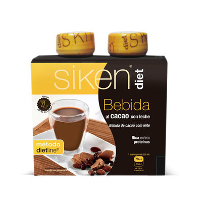 SIKENDIET BEBIDA CACO CON LECHE 2X235ML
