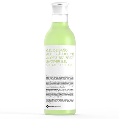 GEL DE BAÑO ALOE ARBOL TE 500ML BOTANICA