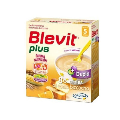 BLEVIT PLUS DUPLO 8 CER AL ESTILO BIZCOC