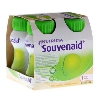 SOUVENAID VAINILLA 4X125 ML