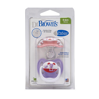 DR BROWN´S CHUPETE PREVENT COLOR T1 0-6M