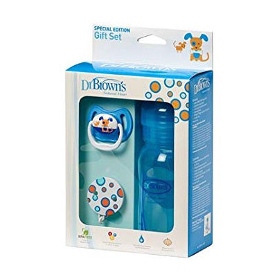 SET BIBERON AZUL 270ML+CHUP PREV+CADENI