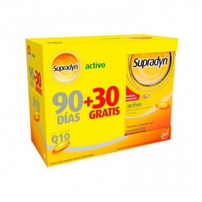 SUPRADYN ACTIVO 120COMP (90+30)