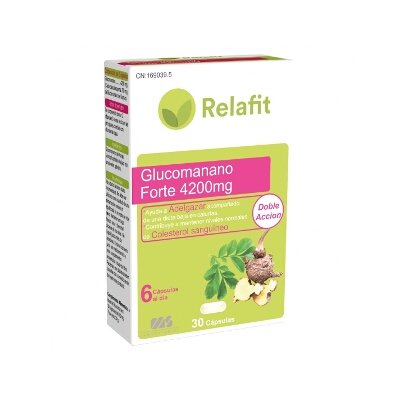 RELAFIT MS GLUCOMANANO 30 CAPS