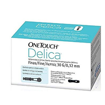 ONE TOUCH DELICA 50 LANCETAS