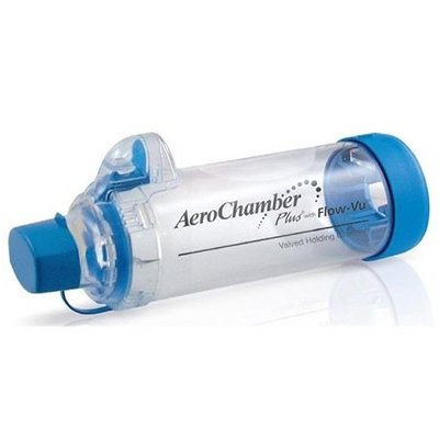 AEROCHAMBER PLUS FLOW VU ADULTO CON BOQ.