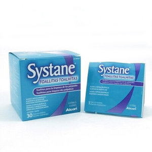 SYSTANE TOALLITAS HUMEDAS ESTERILES 30U