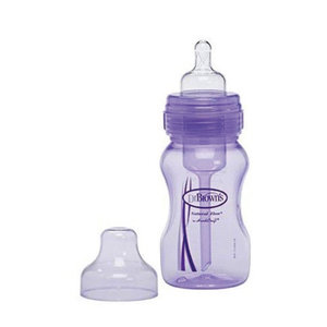 DR BROWN´S BIBERON BOCA ANCHA MORADO 270