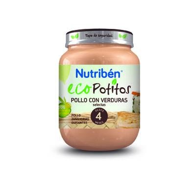 NUTRIBEN ECO POLLO CON VERDURAS 200 GR