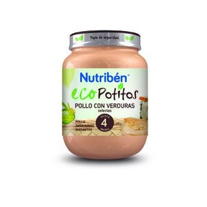 NUTRIBEN ECO POLLO CON VERDURAS 250 GR