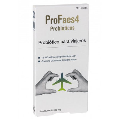 PROFAES4 PROBIOTICO PARA VIAJEROS 14 CAP