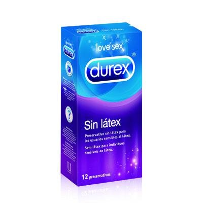 DUREX SIN LATEX 12 UNID